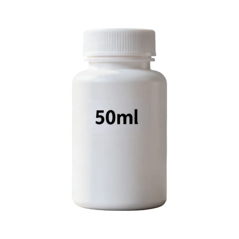 ขวดพลาสติกเปล่ายาเม็ด HDPE ขนาด 50 มล. 100 มล